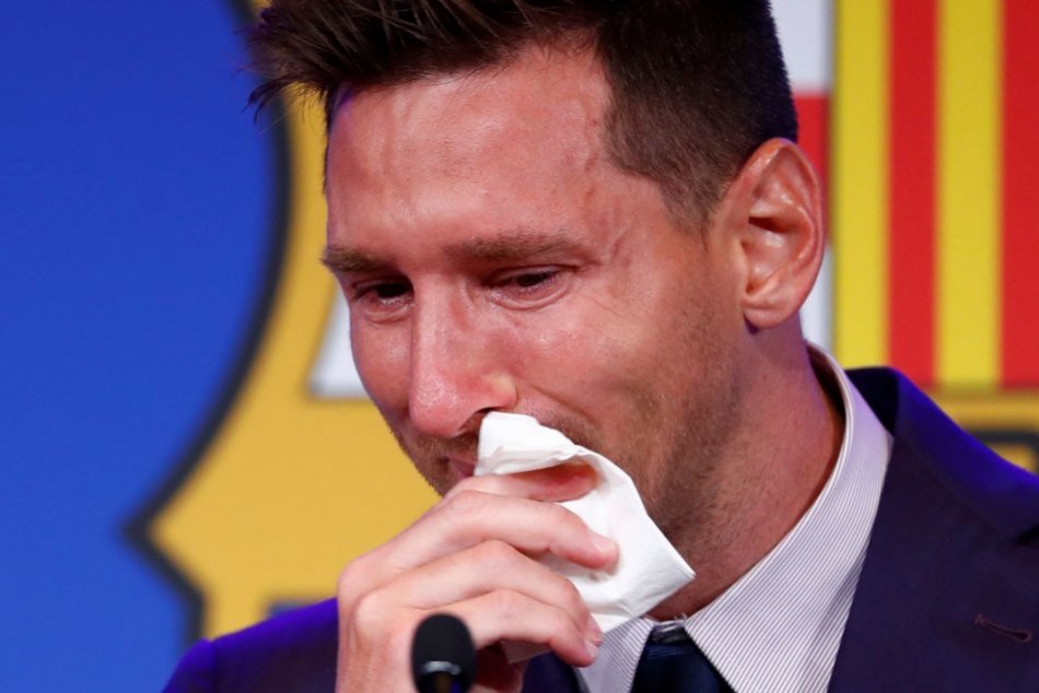 Hviezdny futbalista prejavil emócie.