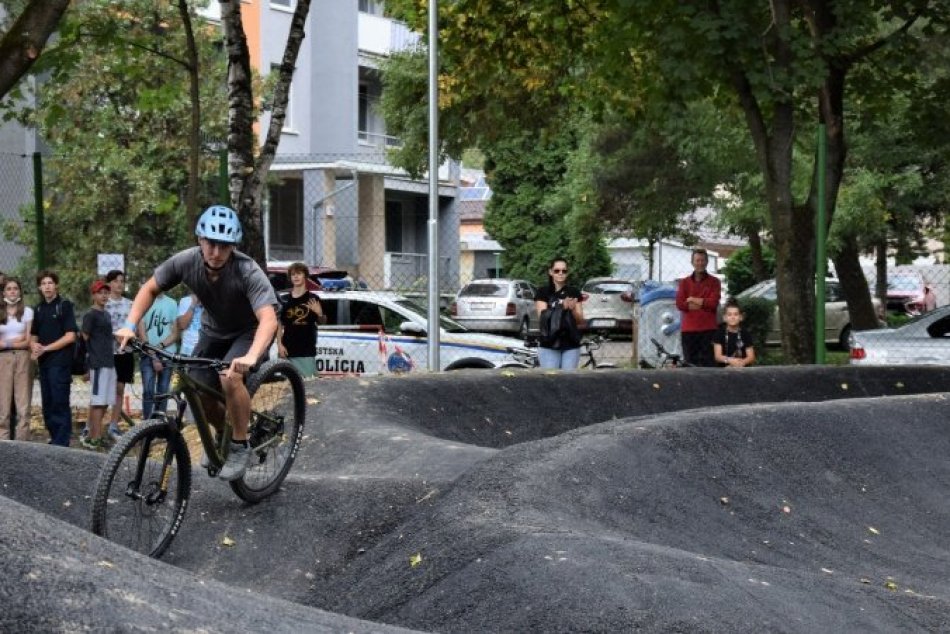 Pumptracková dráha v Humennom