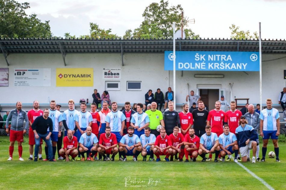 Exhibičný zápas: HK Nitra - Dolné Krškany