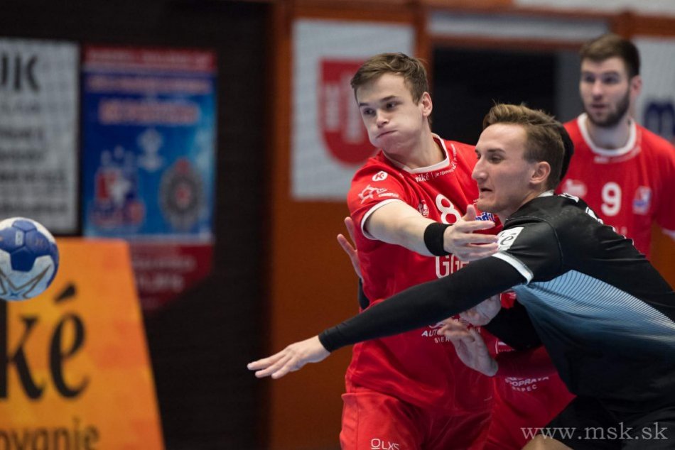 OBRAZOM: MŠK Považská Bystrica - HK Agro Topoľčany 31:22