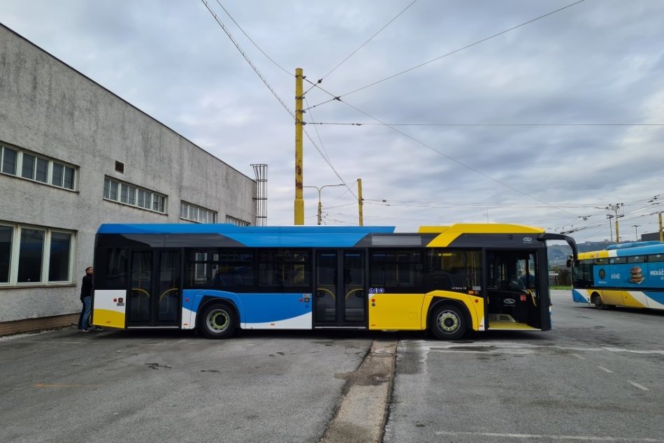 Nové autobusy košickej MHD