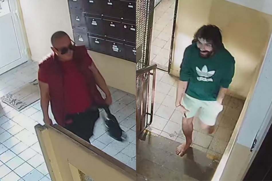 Polícia hľadá mužov, ktorí môžu pomôcť objasniť lúpež v Šali
