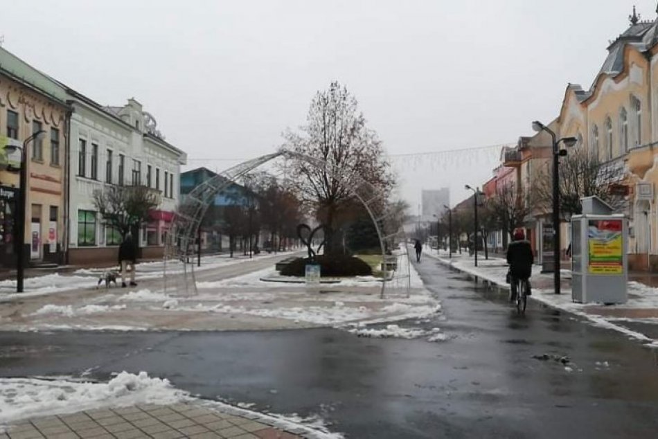Čľapkanica: Zimné mestečko Michalovce