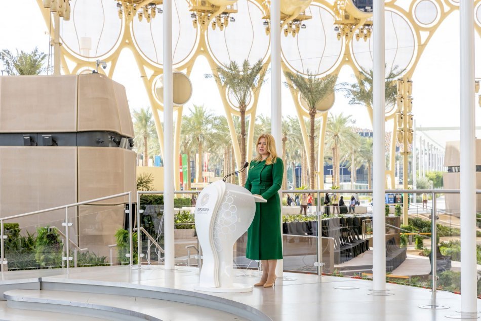 Čaputová v slovenskom pavilóne na EXPO v Dubaji