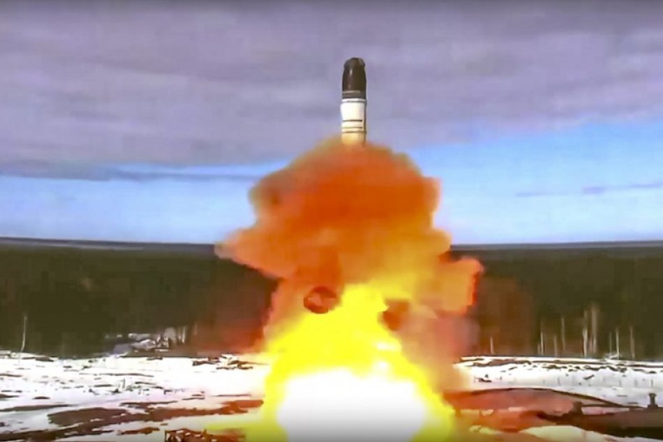 Ruská superťažká medzikontinentálna raketa Sarmat