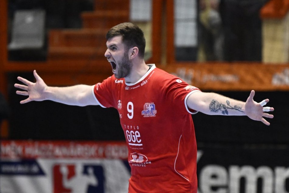 FOTO: MŠK Považská Bystrica - HK Košice 32:26 v druhom zápase semifinále playoff
