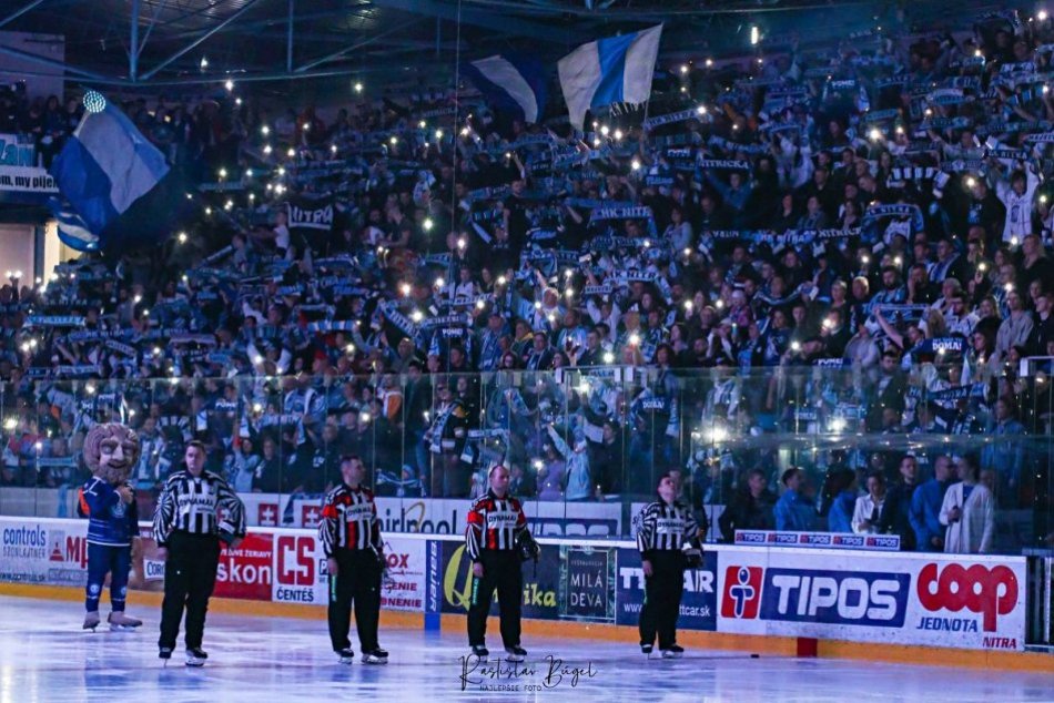 6. zápas finále: HK Nitra – HC Slovan Bratislava 2:5
