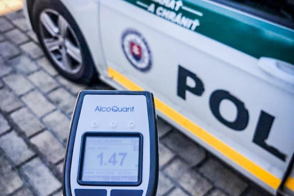 V Bystrici odhalili 2 opitých vodičov v priebehu pol hodiny