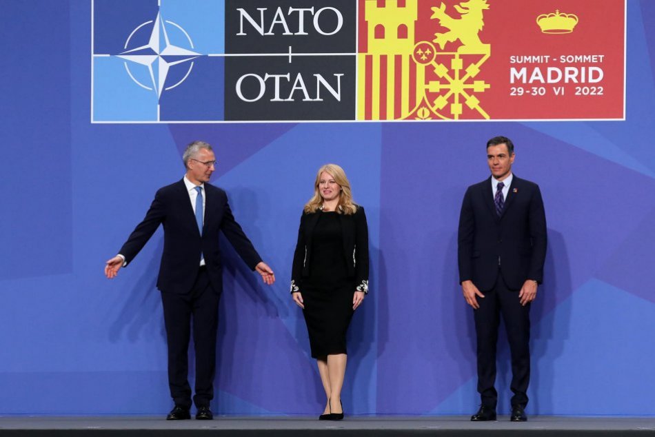 Čaputová na summite NATO zažiarila