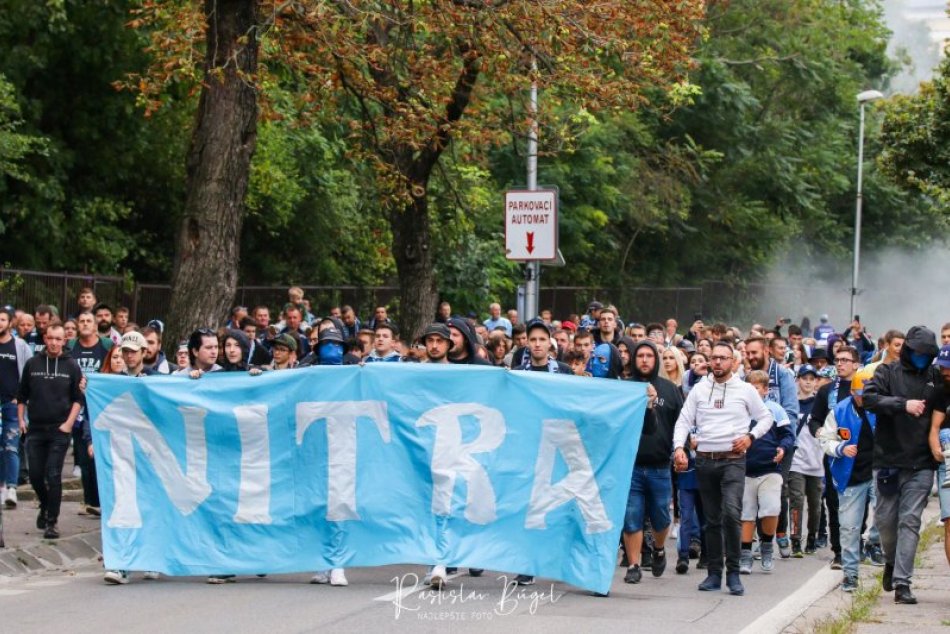 Pochod fanúšikov HK Nitra