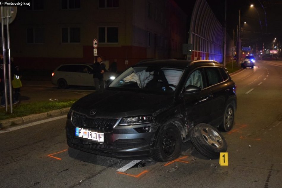 Objektívom: Nehoda v Prešove na Levočskej ulici